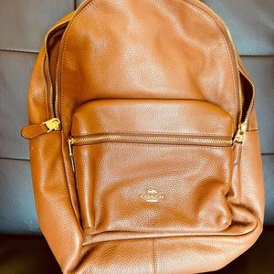 Brown Coach Backpack